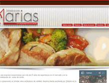 Tablet Screenshot of carnesarias.com